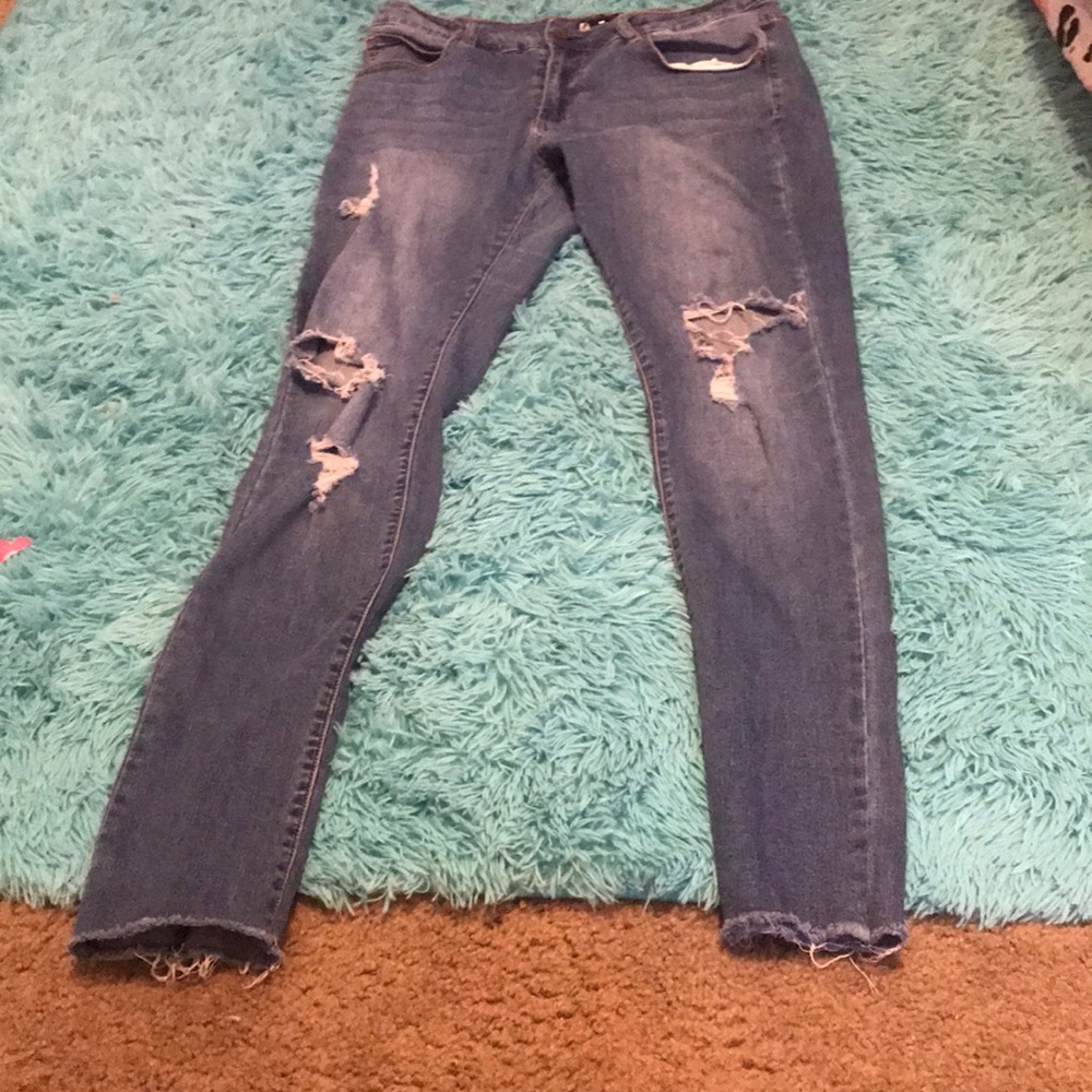 Ripped jeans
